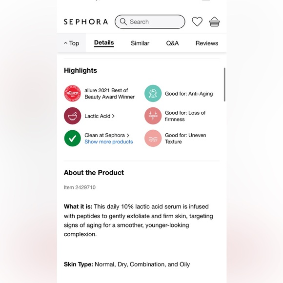 ✨NEW IN BOX - Drunk Elephant Protini Powerpeptide Resurf Serum✨ - Picture 2 of 3